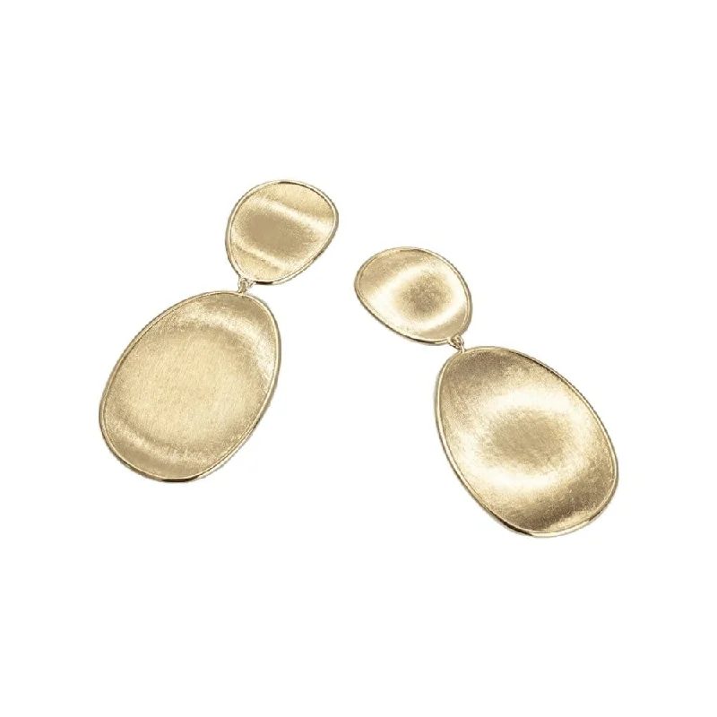 infinity earrings for women-Lunaria Small Double Drop Earrings