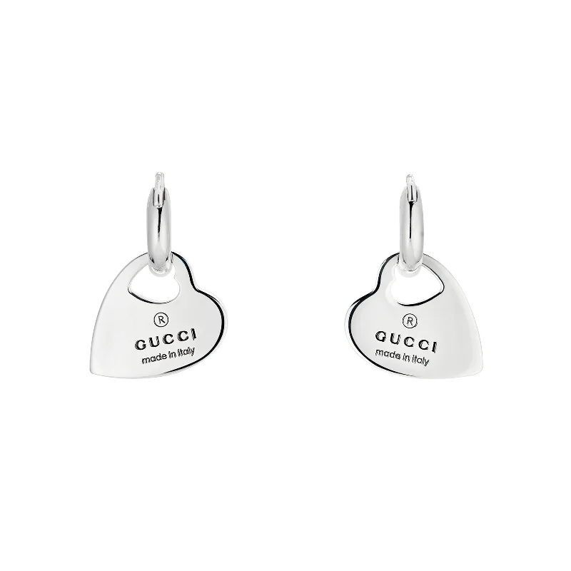 heart-shaped earrings for women-Trademark Earrings