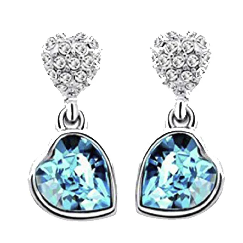 bar earrings for women-Mahi Eternal Love Earrings