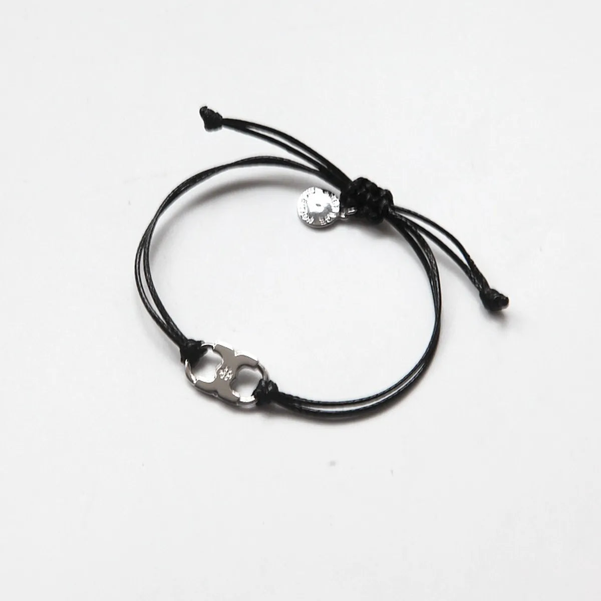 Tbb0677 Black Rope Silver Buckle