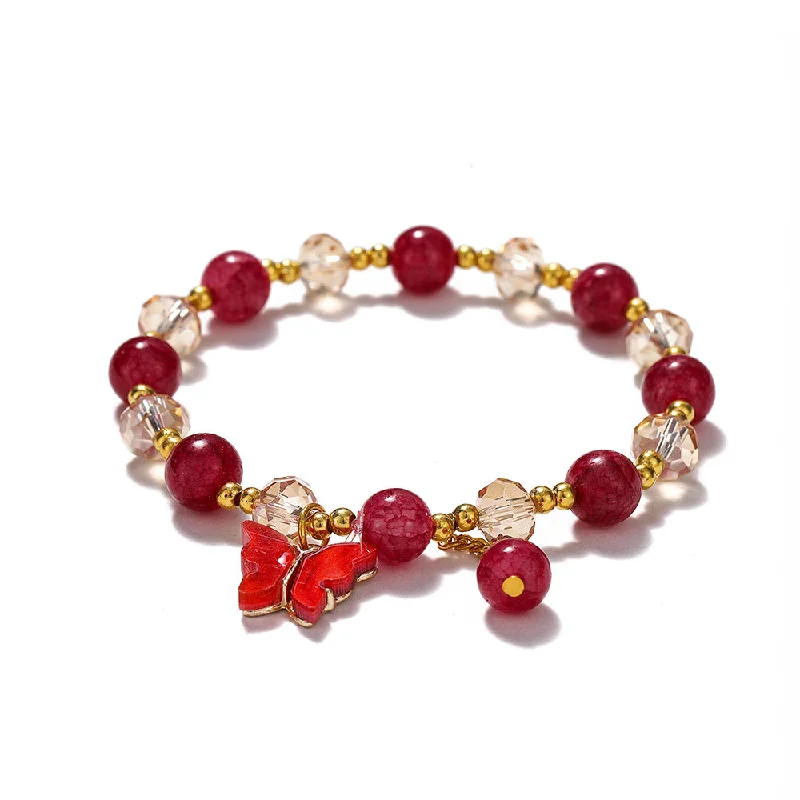 Red Butterfly Bracelet 1