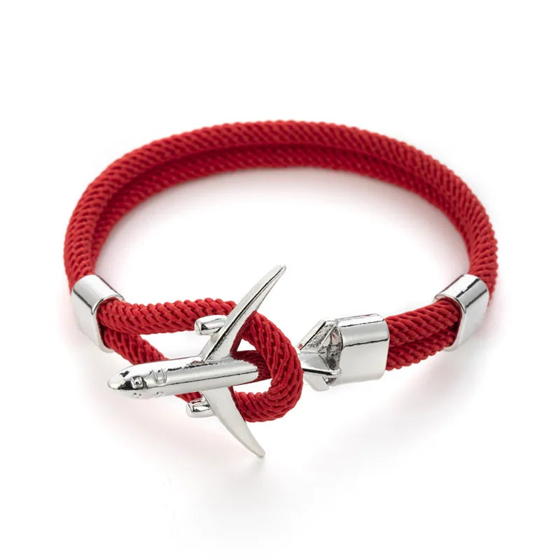 Red Rope Silver Buckle