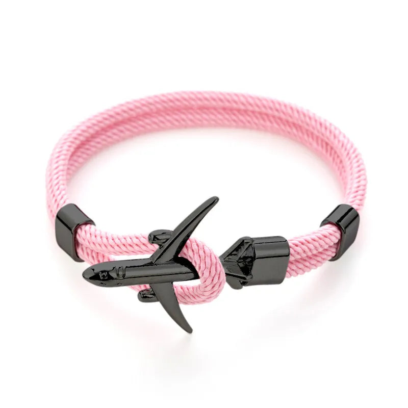 Pink Rope Black Buckle