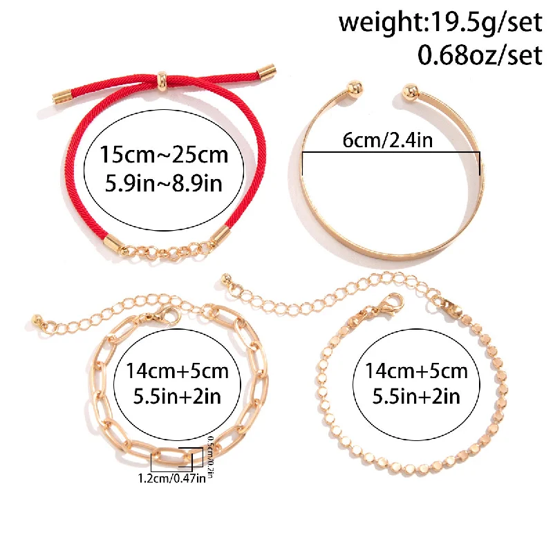 Bracelet 4(1 Set)