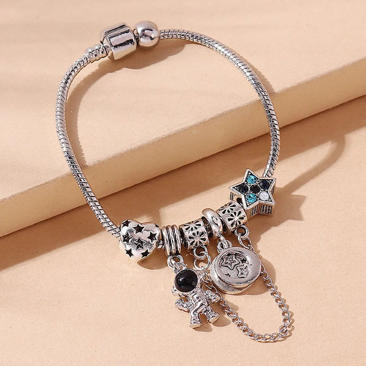 tennis bracelets for women-Korean Version Of Creative Astronaut Star Bracelet