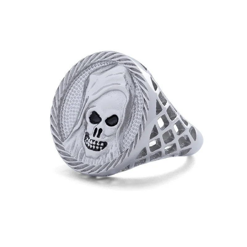 gold rings for women-"The Reaper" Sovereign Ring