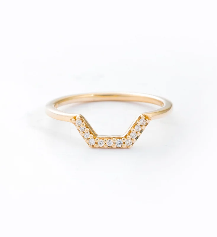 gold-plated rings for women-Bea Band