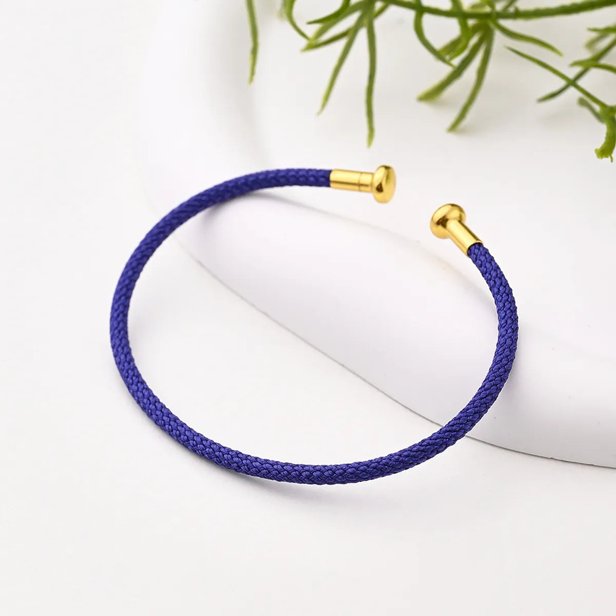 Adjustable Bracelet (Purple Blue)