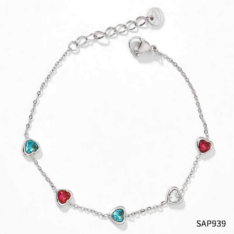 Sap939 White Gold Color + Color Zirconium