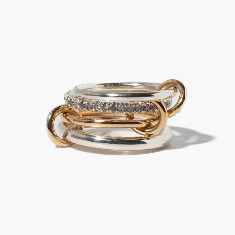 14k gold rings for women-Nimbus SG Gris Ring