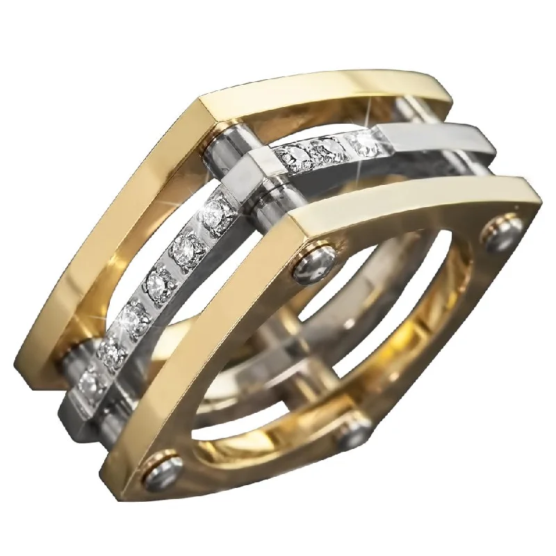 open band rings for women-Kenton Men's Ring