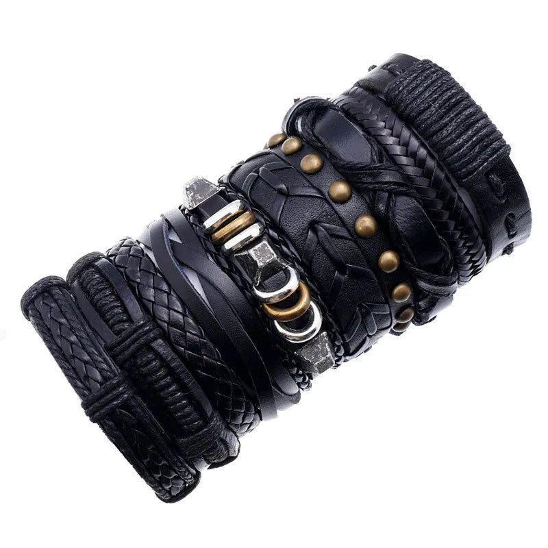 engraved bracelets for women-Fashion Geometric No Inlaid Unisex Bracelets