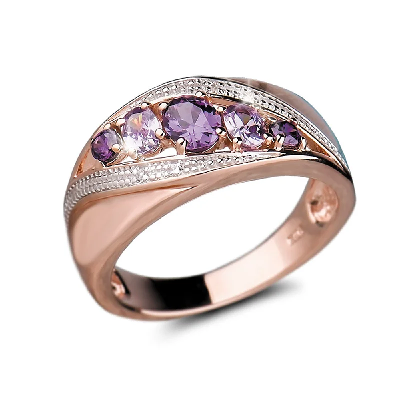 diamond rings for women-Roxo Shades Rings