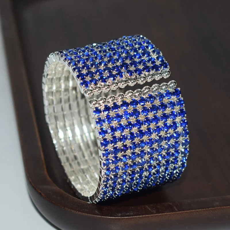 SL-1194 Silver Blue Diamond