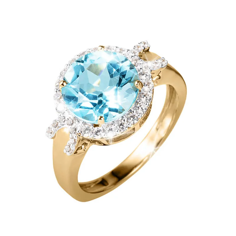 gemstone rings for women-Icy Dream Ring