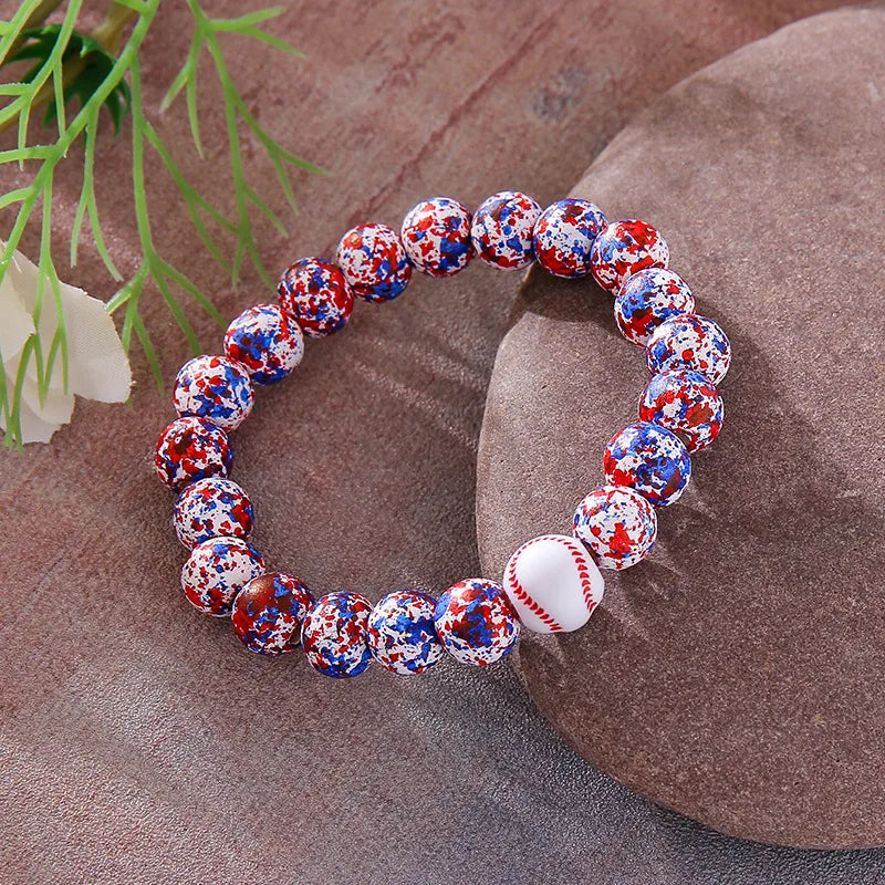 10mm Red and Blue Baseball