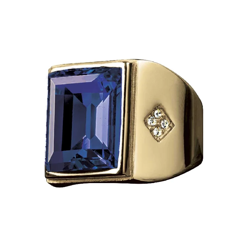 elegant rings for women-Beale Blue Ring