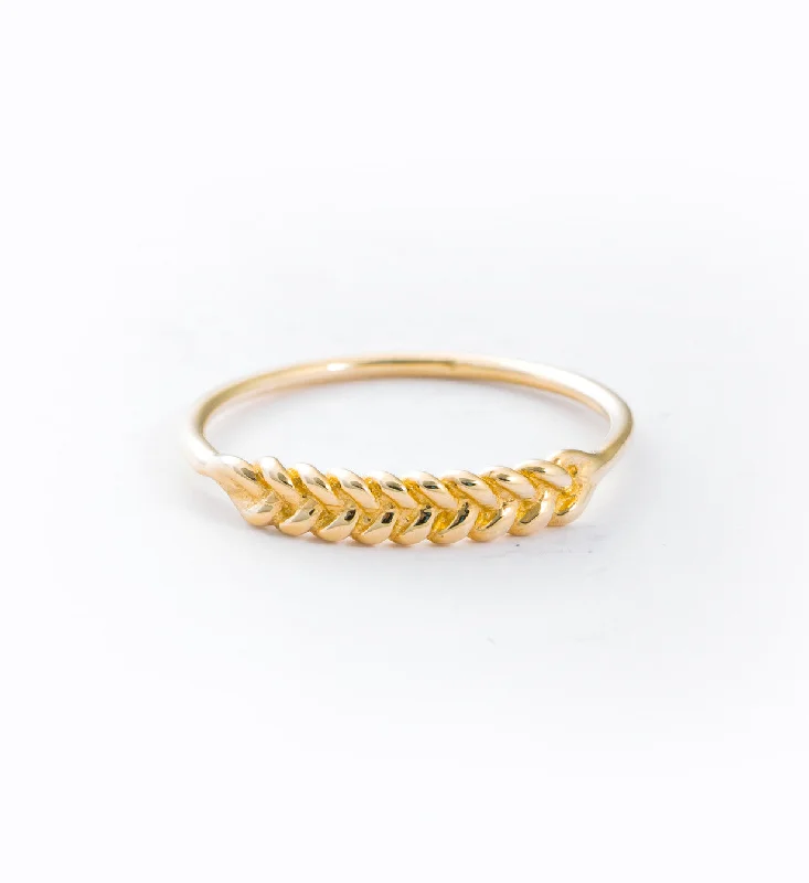 sapphire rings for women-Braided Ring