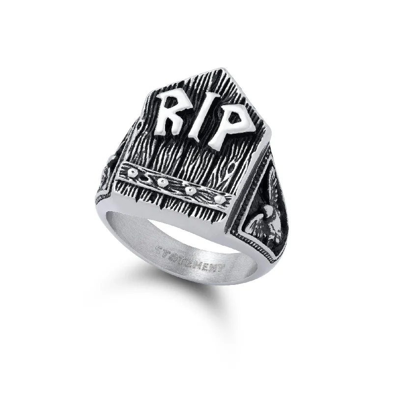 diamond rings for women-Gravestone Ring