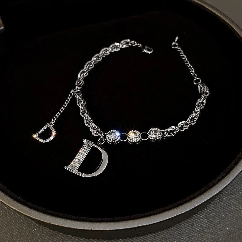 6. Letter D Bracelet