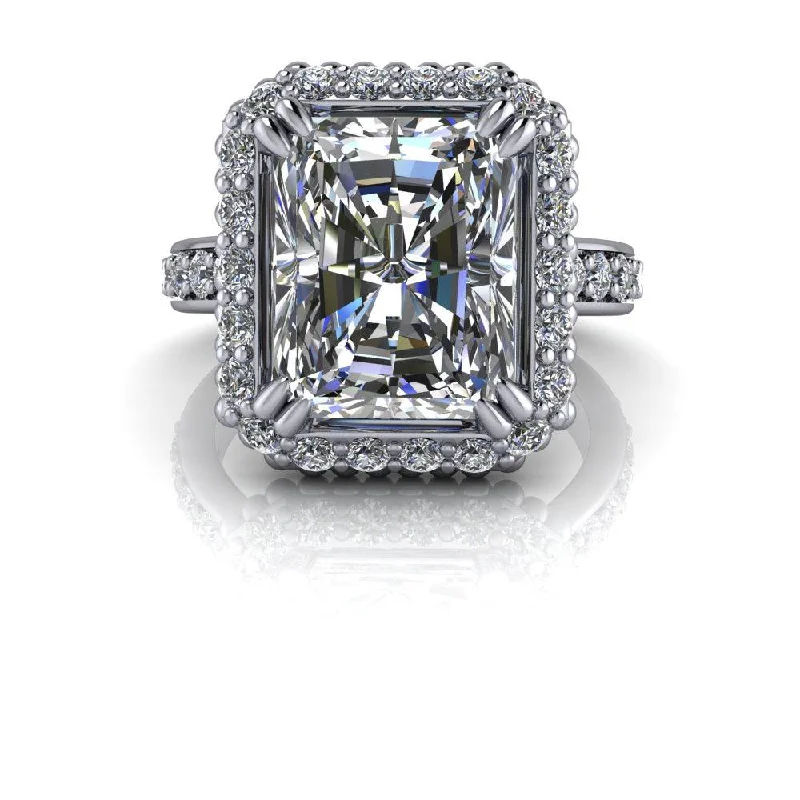 bridal rings for women-Gabriella No. 1 Moissanite Ring